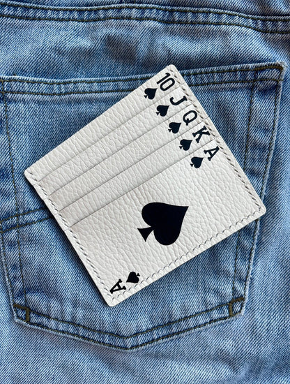 Royal Flush Wallet (Spades)