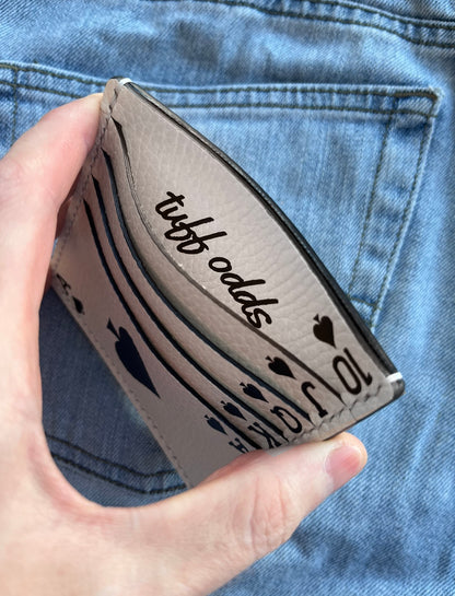Royal Flush Wallet (Spades)