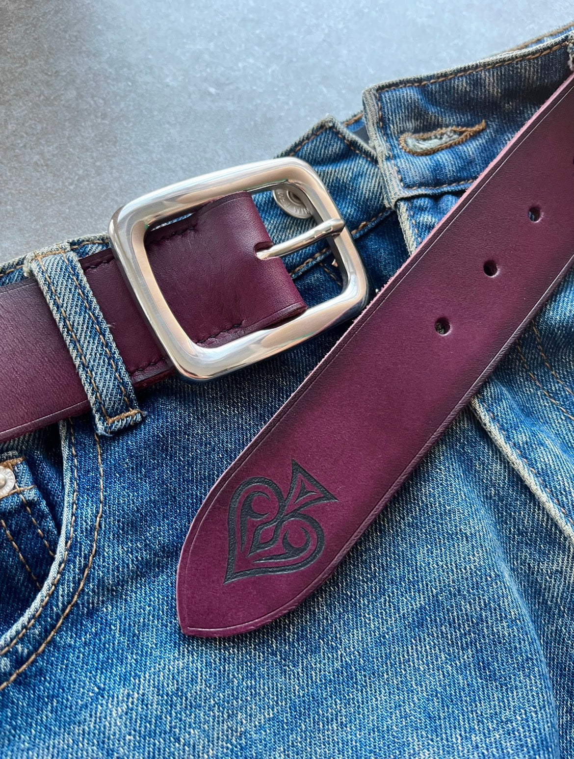 Spade Belt (Purple gradient)