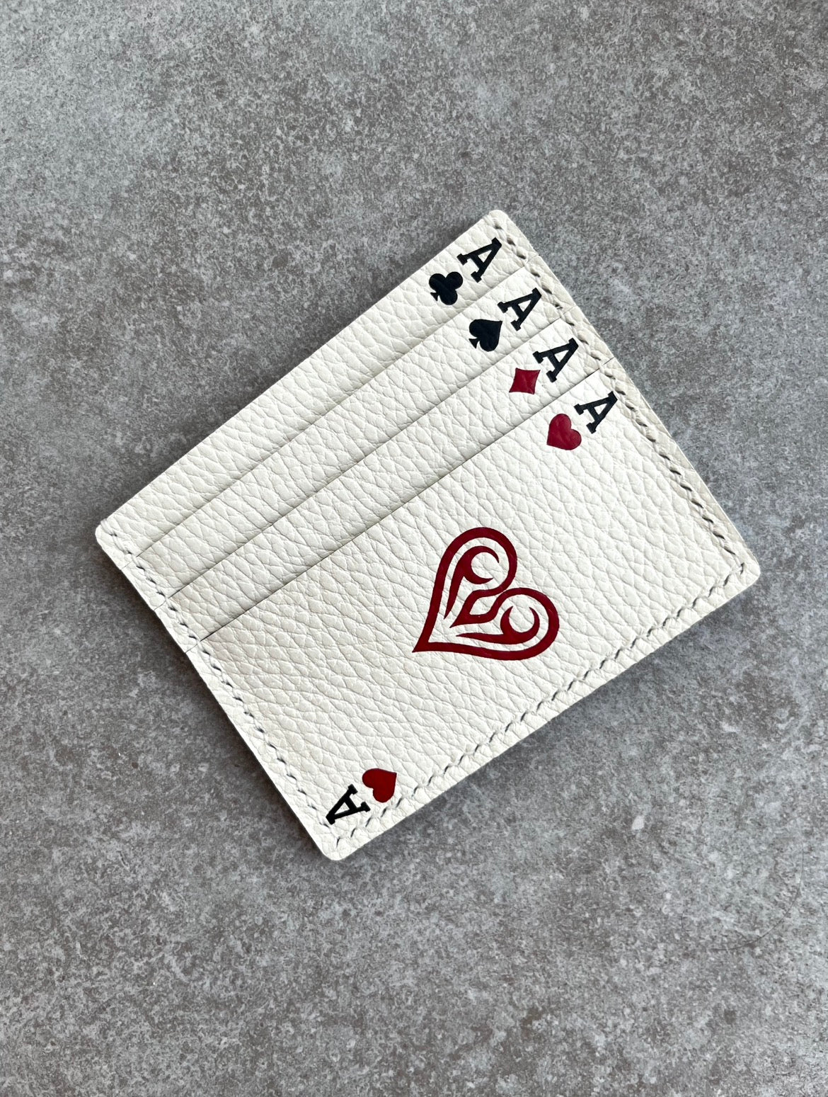 Quad Aces Wallet II (Hearts)