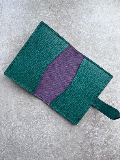 Passport Holder (Purple/Green)